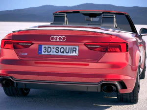 Audi RS5 Cabriolet 2019 3D Model