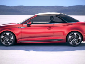 Audi RS5 Cabriolet 2019 3D Model
