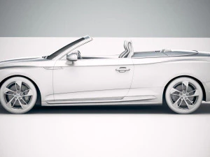 Audi RS5 Cabriolet 2019 3D Model