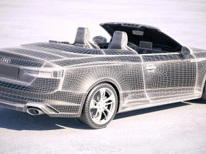 Audi RS5 Cabriolet 2019 3D Model