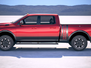 Ram Power Wagon 2019 3D 모델
