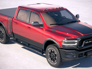 Ram Power Wagon 2019 3D 모델