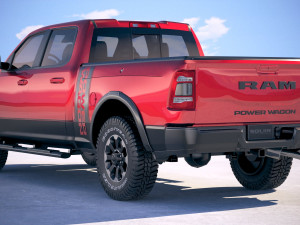 Ram Power Wagon 2019 3D 모델