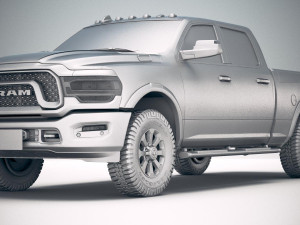 Ram Power Wagon 2019 3D 모델