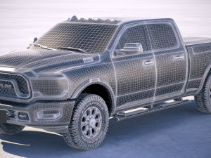 Ram Power Wagon 2019 3D 모델