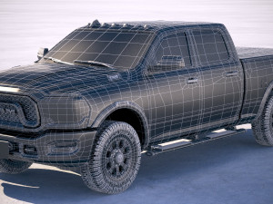 Ram Power Wagon 2019 3D 모델