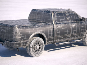 Ram Power Wagon 2019 3D 모델