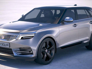Generic Luxury SUV 2019 3D Модель