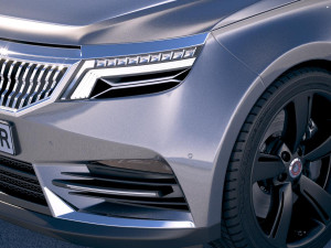Generic Luxury SUV 2019 3D 模型