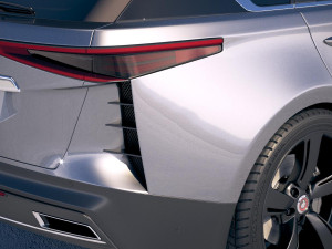 Generic Luxury SUV 2019 3D 模型
