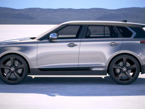 Generic Luxury SUV 2019 3D Model