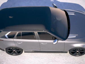 Generic Luxury SUV 2019 3D Model