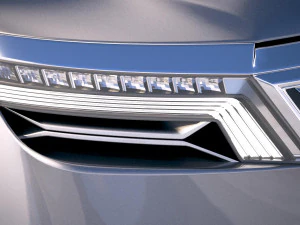 Generic Luxury SUV 2019 3D Model