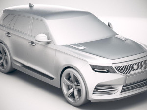 Generic Luxury SUV 2019 3D 模型