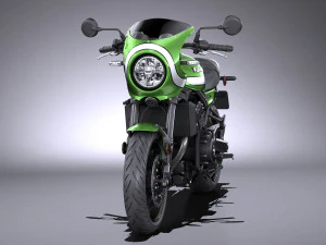 Kawasaki Z900RS 2019 3D Model