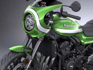 Kawasaki Z900RS 2019 3D Model
