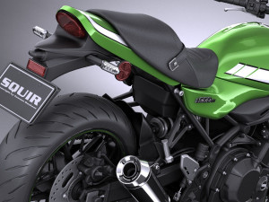 Kawasaki Z900RS 2019 3D मॉडल