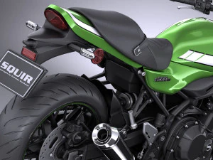 Kawasaki Z900RS 2019 3D Model
