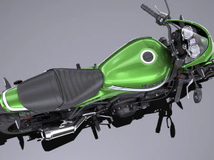 Kawasaki Z900RS 2019 3D Model