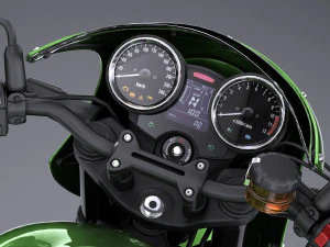 Kawasaki Z900RS 2019 3D Model