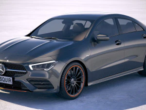 Mercedes-Benz CLA-AMG 2020 Modèle 3D