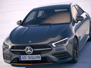 Mercedes-Benz CLA AMG 2020 Modelo 3D