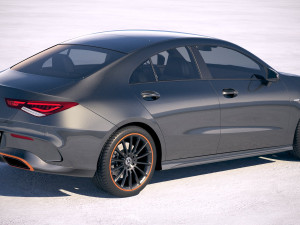 Mercedes-Benz CLA AMG 2020 Modelo 3D
