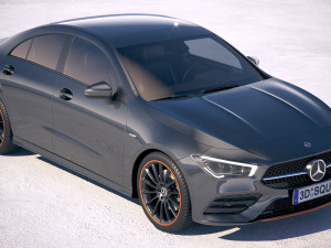 Mercedes-Benz CLA AMG 2020 Modelo 3D