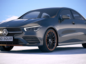 Mercedes-Benz CLA AMG 2020 Modelo 3D