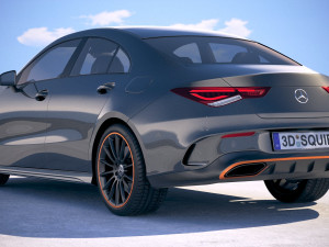 Mercedes-Benz CLA AMG 2020 Modelo 3D