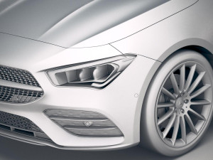 Mercedes-Benz CLA AMG 2020 Modelo 3D