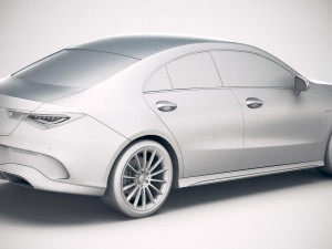 Mercedes-Benz CLA AMG 2020 Modelo 3D