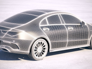 Mercedes-Benz CLA AMG 2020 Modelo 3D