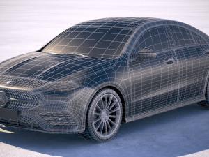 Mercedes-Benz CLA AMG 2020 Modelo 3D