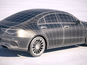 Mercedes-Benz CLA AMG 2020 Modelo 3D