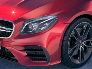 Mercedes-Benz E53 AMG Cabrio 2019 Modelo 3D