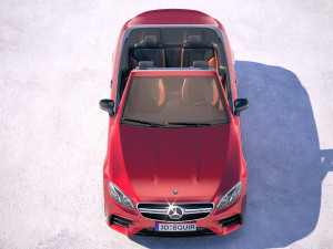 Mercedes-Benz E53 AMG Cabrio 2019 Modelo 3D