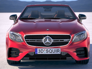 Mercedes-Benz E53 AMG Cabrio 2019 Modelo 3D