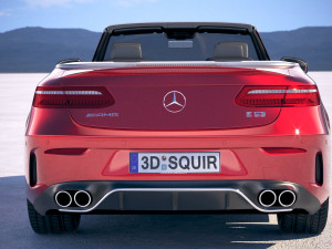 Mercedes-Benz E53 AMG Cabrio 2019 Modelo 3D