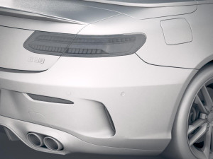 Mercedes-Benz E53 AMG Cabrio 2019 Modelo 3D