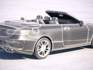 Mercedes-Benz E53 AMG Cabrio 2019 Modelo 3D