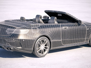 Mercedes-Benz E53 AMG Cabrio 2019 Modelo 3D