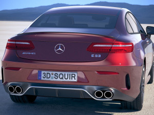 Mercedes-Benz E53 AMG Coupe 2019 3D Model