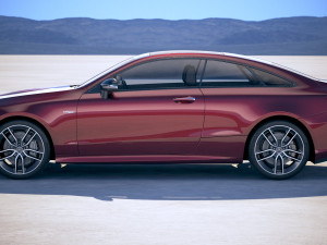 Mercedes-Benz E53 AMG Coupe 2019 3D Model