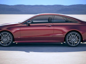 Mercedes-Benz E53 AMG Coupe 2019 3D Model