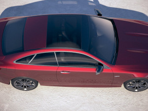 Mercedes-Benz E53 AMG Coupe 2019 3D Model