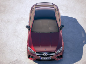 Mercedes-Benz E53 AMG Coupe 2019 3D Model