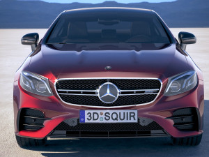 Mercedes-Benz E53 AMG Coupe 2019 3D Model