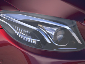 Mercedes-Benz E53 AMG Coupe 2019 3D Model