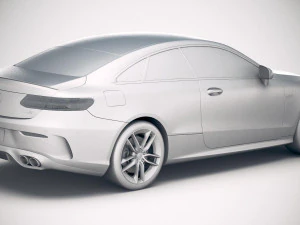 Mercedes-Benz E53 AMG Coupe 2019 3D Model